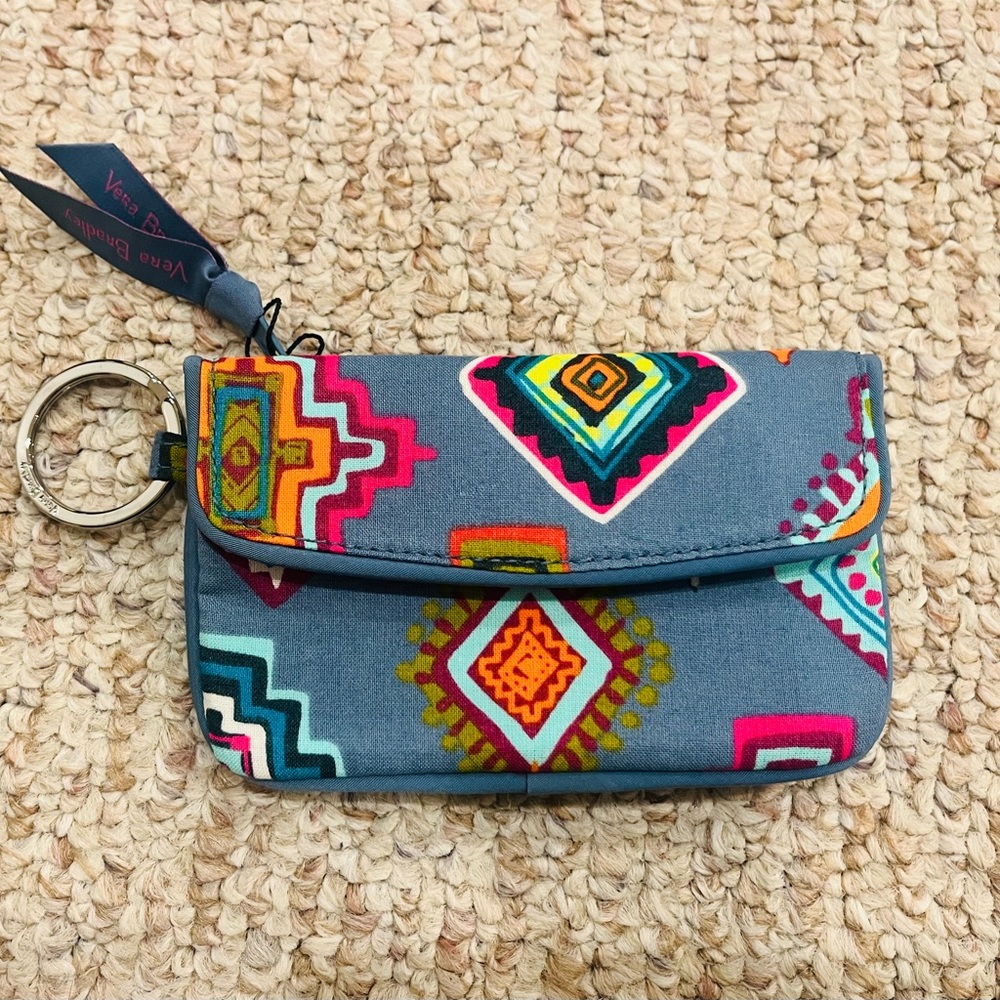 Vera Bradley Jen Zip ID in Painted Medallions